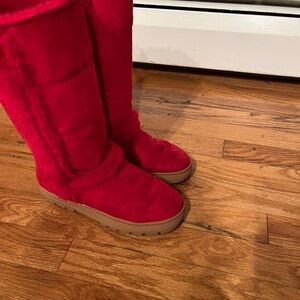 Red Style & Co. boots size 6